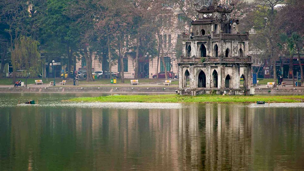 Hoan Kiem Lake is a historic and cultural heart of Hanoi, where visitors can relax and connect with nature